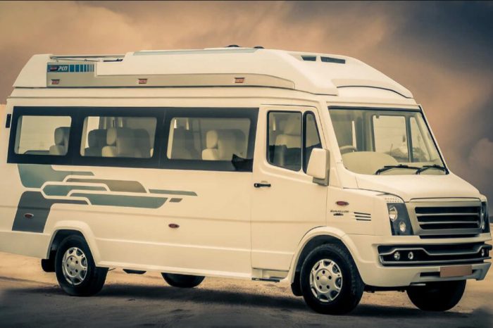 16 Seater Tempo Traveller