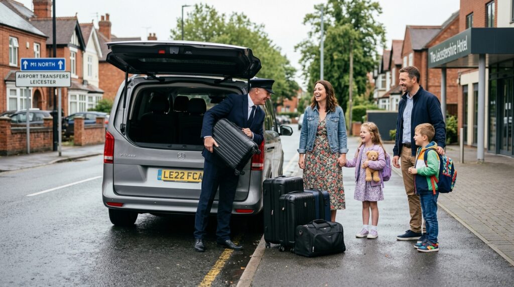 Derby to East Midlands Airport taxi
