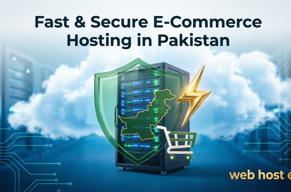 Fast & Secure E-Commerce Hosting in Pakistan