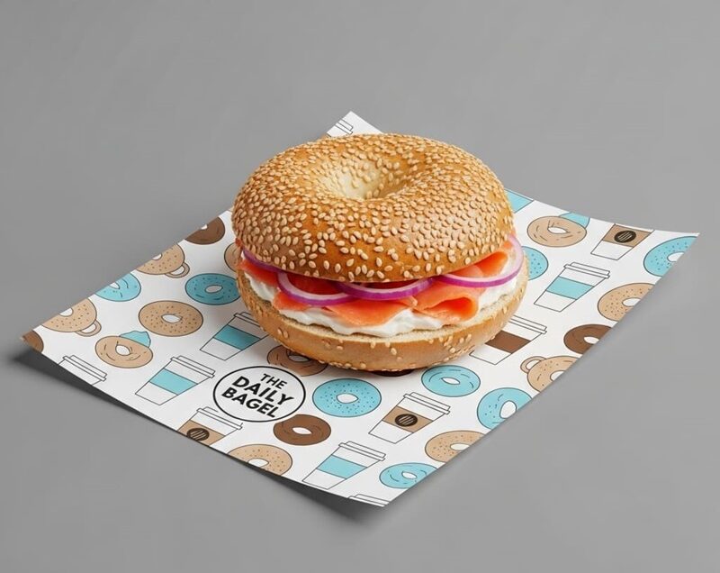 Custom Bagel Paper